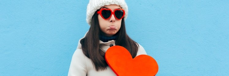 single op valentijnsdag
